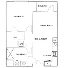 1E PH73 floor plan